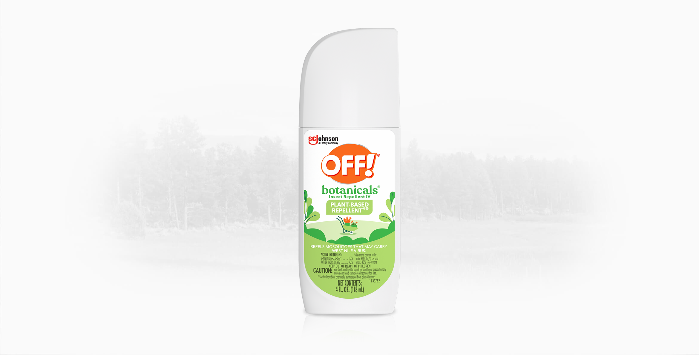 OFF!® Botanicals® Insect Repellent IV