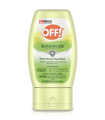 OFF!® Botanicals® Insect Repellent Lotion