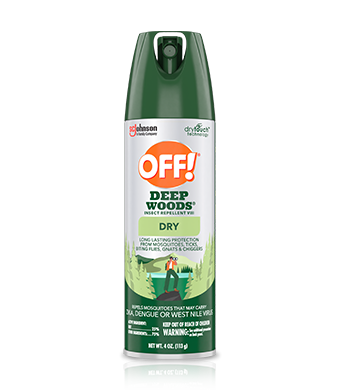 OFF!® Deep Woods® Insect Repellent VIII (Dry)