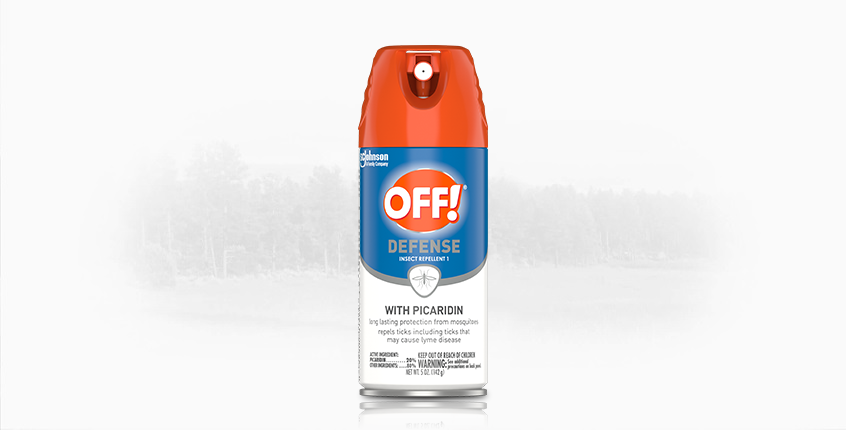 OFF!® Defense Insect Repellent 1 con Picaridin, 5 oz Spray en aerosol