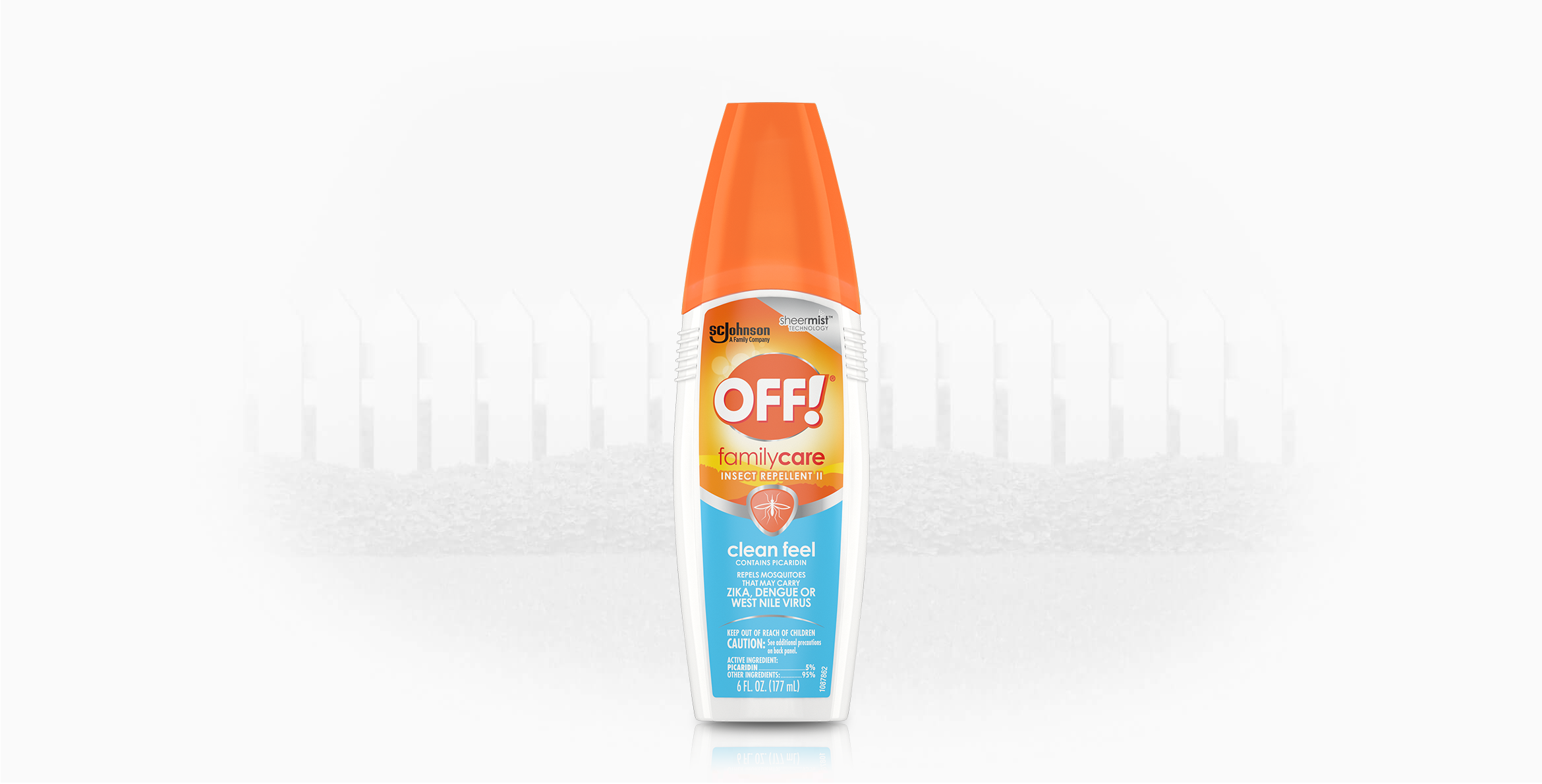 OFF!® FamilyCare Insect Repellent II (Clean Feel)