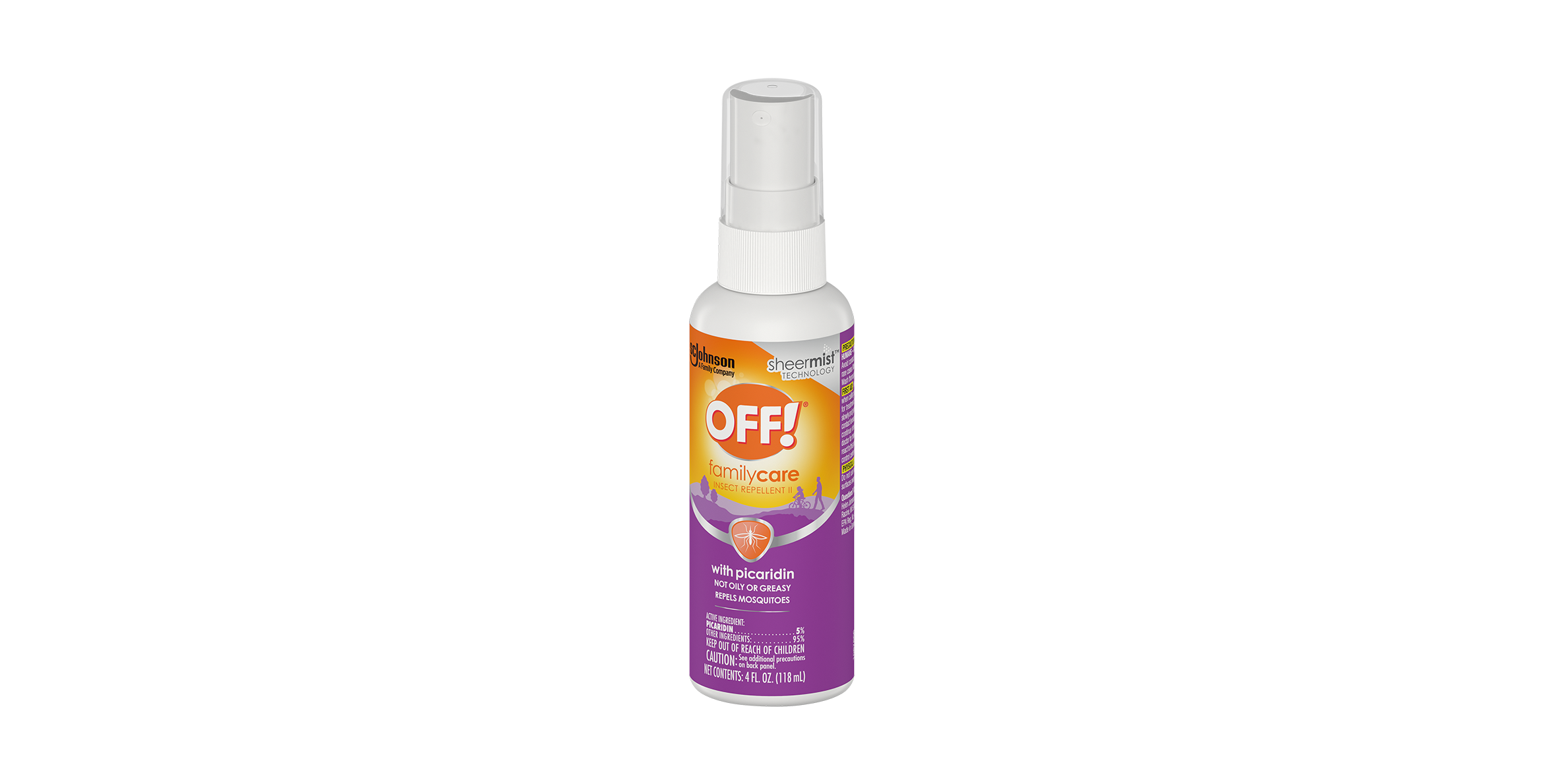 OFF!® Family Care Insect Repellent II with Picaridin