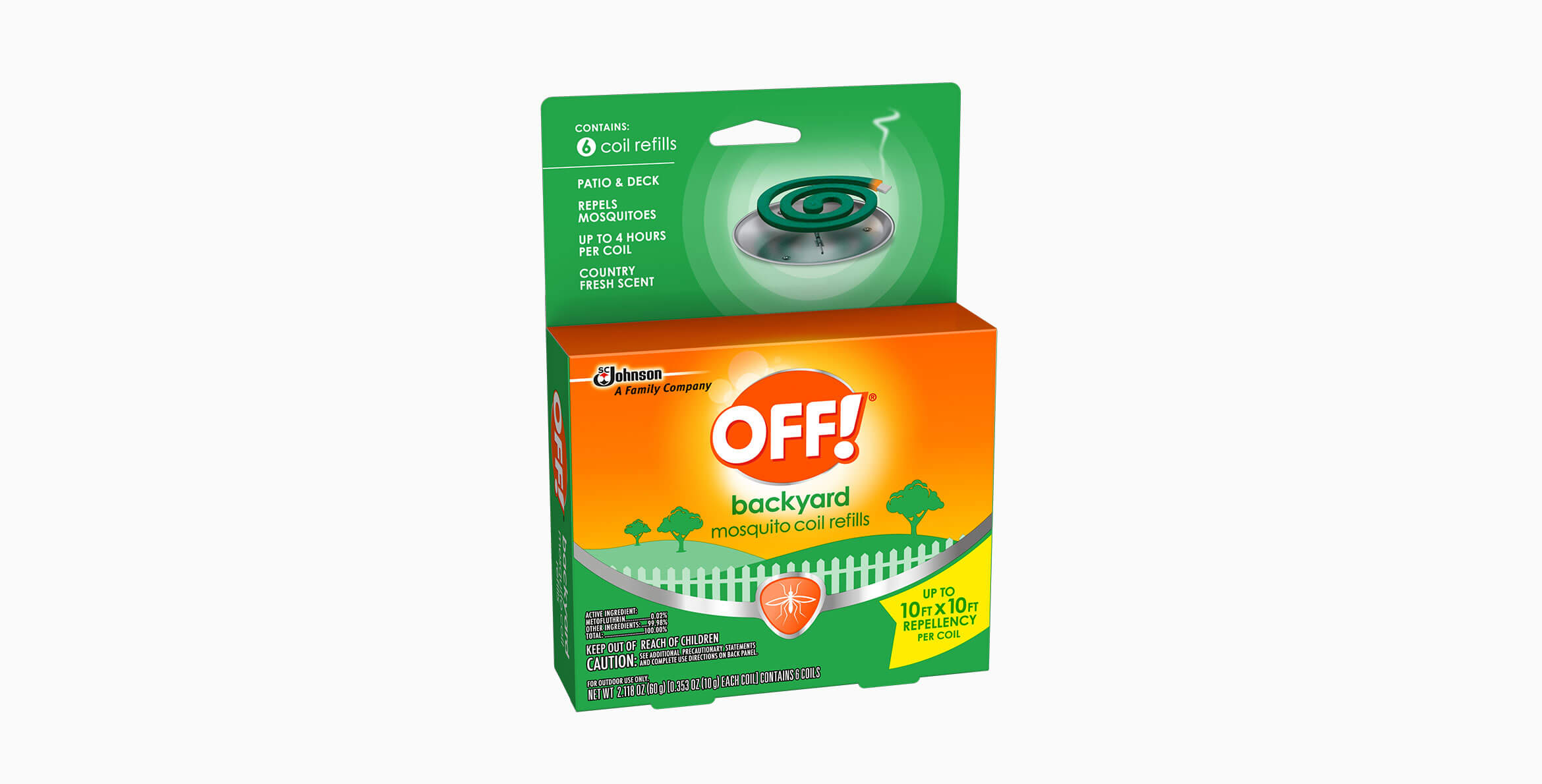 OFF!® Mosquito Coil Refills