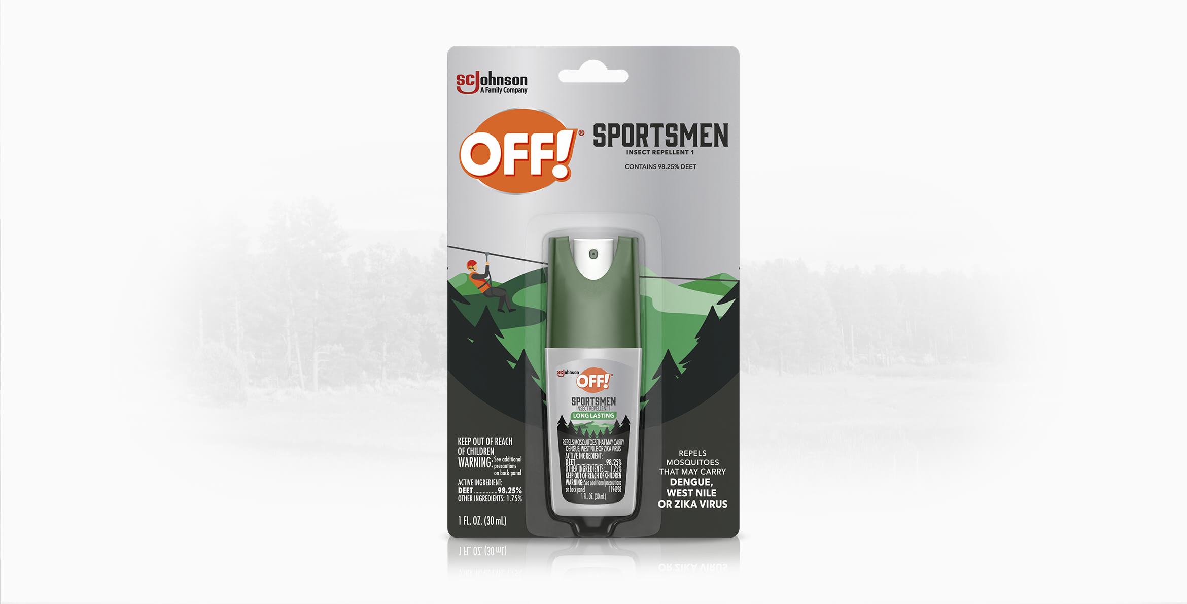 OFF!® Sportsmen Deep Woods®  Insect Repellent 1